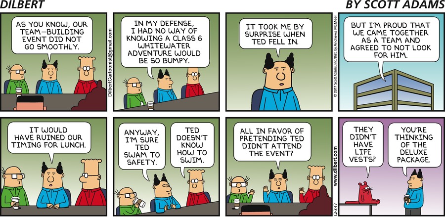 - Dilbert by Scott Adams